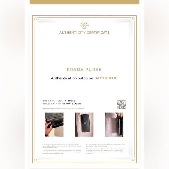 PRADA Saffiano leather  long wallet - Picture 9 of 9